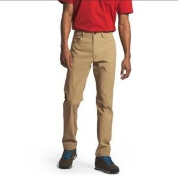The North Face Retrac Pants Dijon Brown Hiking Stretch NF0A33JT Men's Size 32 - Picture 1 of 13
